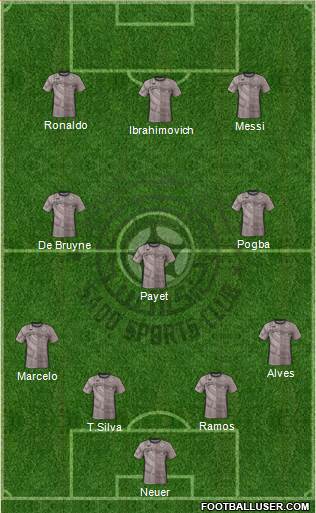 Al-Sadd Sports Club Formation 2016