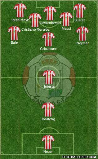 Zamora C.F. Formation 2016