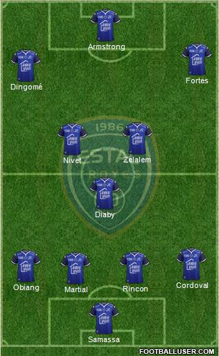 Esperance Sportive Troyes Aube Champagne Formation 2016