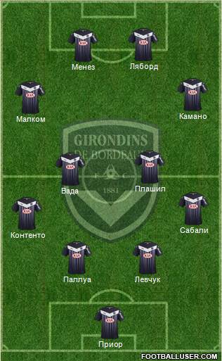 FC Girondins de Bordeaux Formation 2016