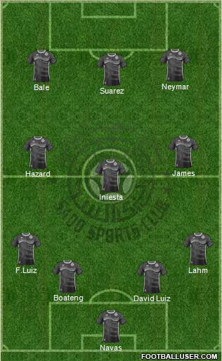 Al-Sadd Sports Club Formation 2016
