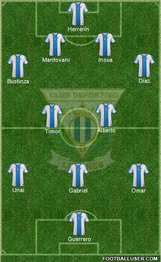 C.D. Leganés S.A.D. Formation 2016