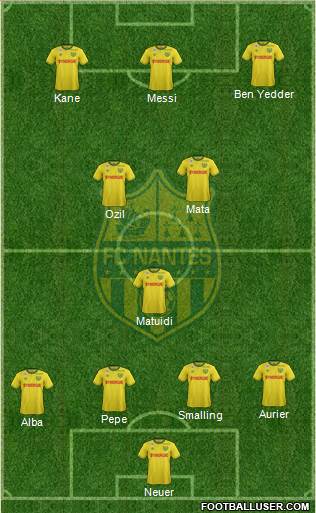 FC Nantes Formation 2016