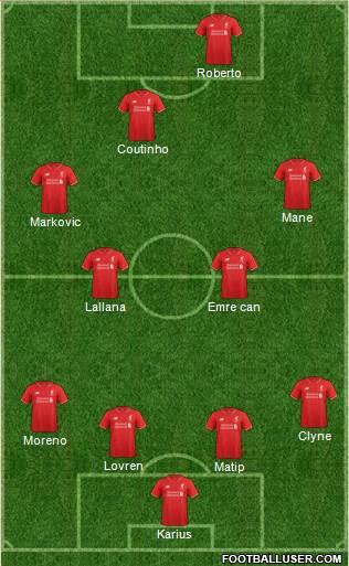 Liverpool Formation 2016