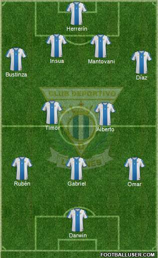 C.D. Leganés S.A.D. Formation 2016