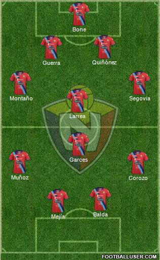 CD El Nacional Formation 2016