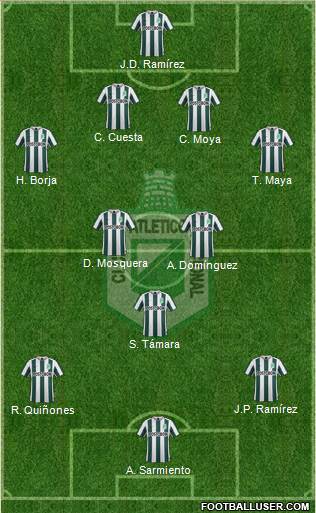 CDC Atlético Nacional Formation 2016