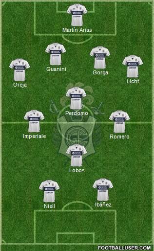 Gimnasia y Esgrima de La Plata Formation 2016