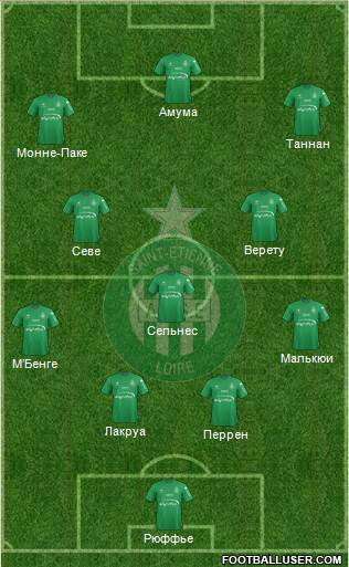 A.S. Saint-Etienne Formation 2016