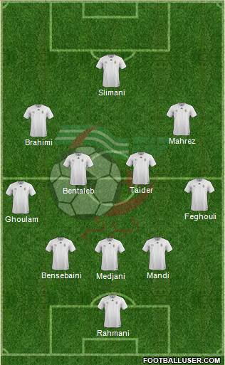 Algeria Formation 2016