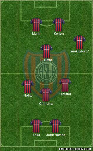 San Lorenzo de Almagro Formation 2016