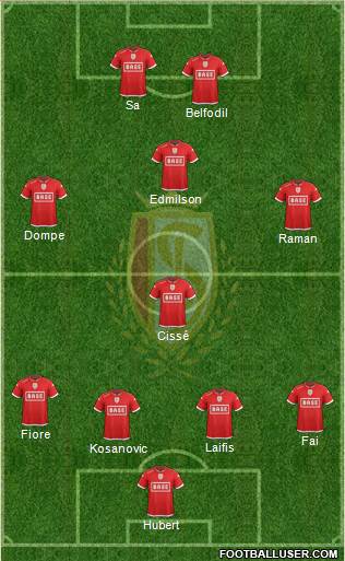 R Standard de Liège Formation 2016