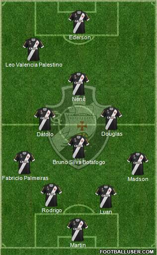 CR Vasco da Gama Formation 2016