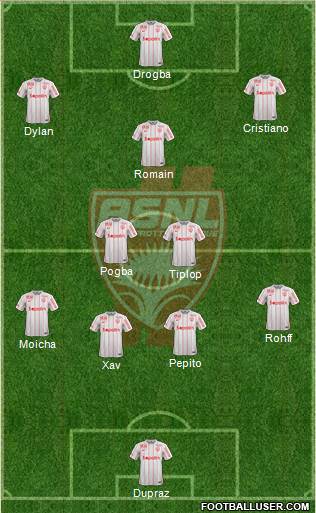 A.S. Nancy Lorraine Formation 2016