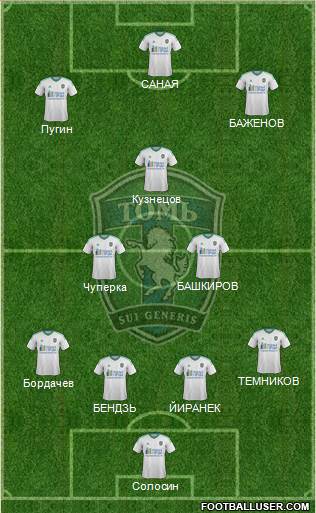 Tom Tomsk Formation 2016