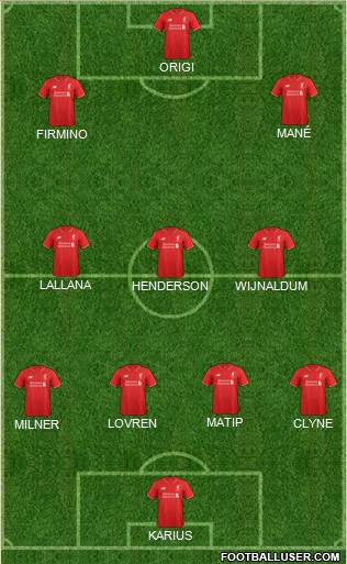 Liverpool Formation 2016