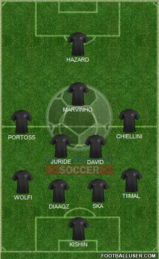 New Zealand Formation 2016