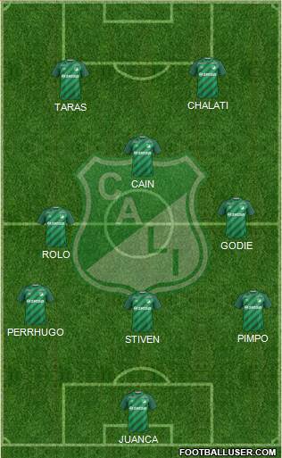AC Deportivo Cali Formation 2016