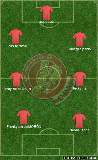 Deportivo Morón Formation 2016