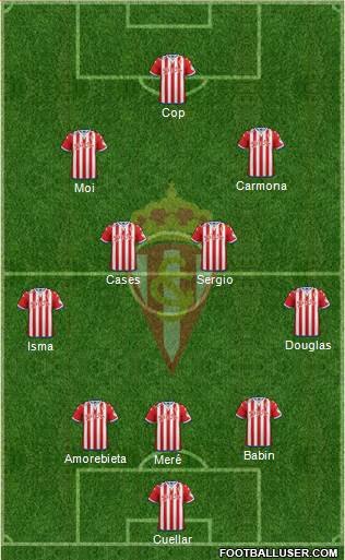Real Sporting S.A.D. Formation 2016