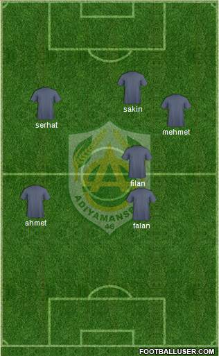 Adiyamanspor Formation 2016