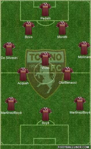 Torino Formation 2016