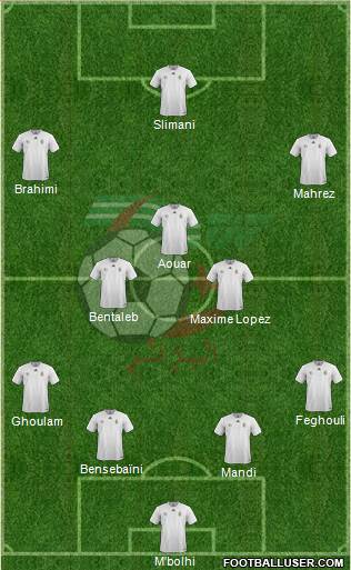 Algeria Formation 2016