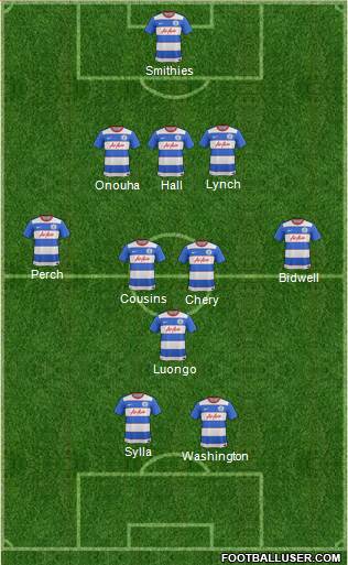 Queens Park Rangers Formation 2016