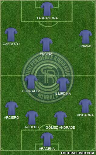 Independiente Rivadavia de Mendoza Formation 2016