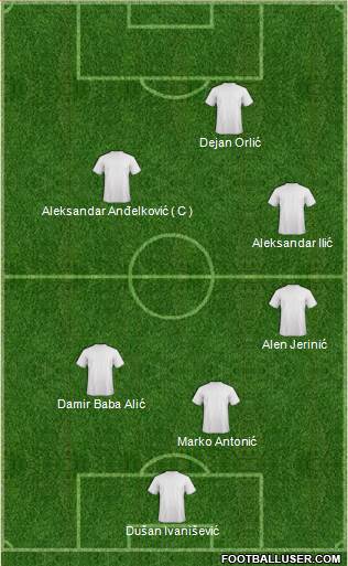 Pro Evolution Soccer Team Formation 2016