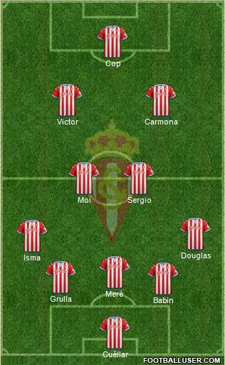 Real Sporting S.A.D. Formation 2016