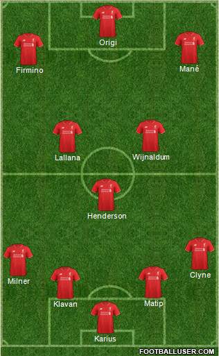 Liverpool Formation 2016