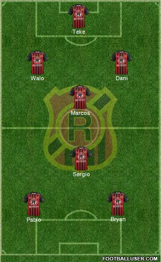 CD Rangers Formation 2016