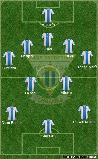 C.D. Leganés S.A.D. Formation 2016
