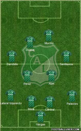 AC Deportivo Cali Formation 2016