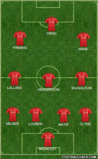 Liverpool Formation 2016