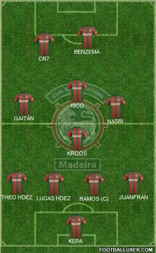 Clube Sport Marítimo - SAD Formation 2016