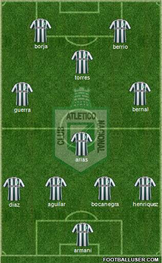 CDC Atlético Nacional Formation 2016