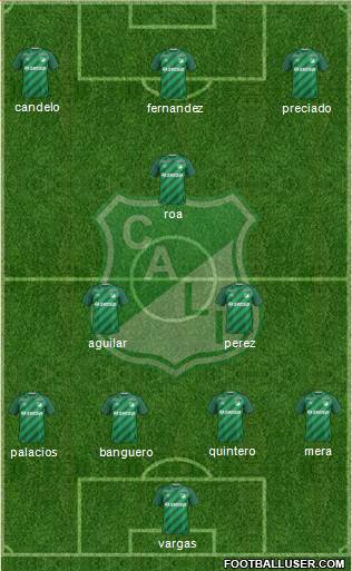 AC Deportivo Cali Formation 2016