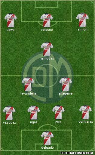 CC Deportivo Municipal Formation 2016