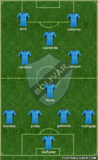 C Bolívar Formation 2016