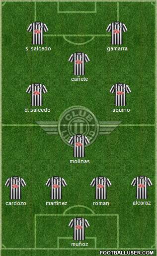 C Libertad Formation 2016
