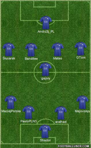 Leicester City Formation 2016