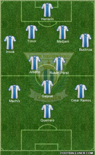 C.D. Leganés S.A.D. Formation 2016