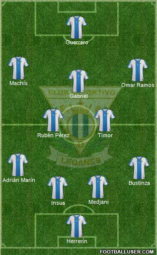 C.D. Leganés S.A.D. Formation 2016