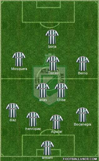 CDC Atlético Nacional Formation 2016