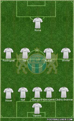 FC Zürich Formation 2016
