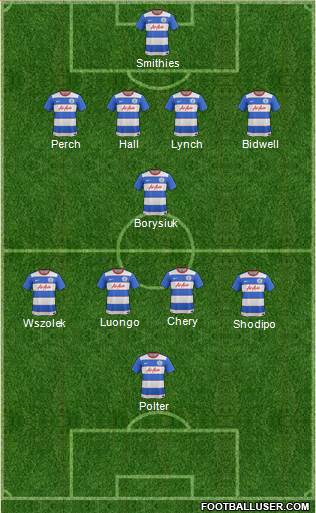 Queens Park Rangers Formation 2016