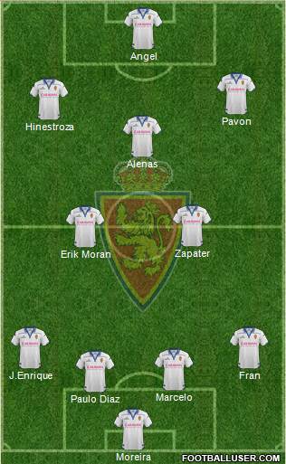 R. Zaragoza S.A.D. Formation 2016