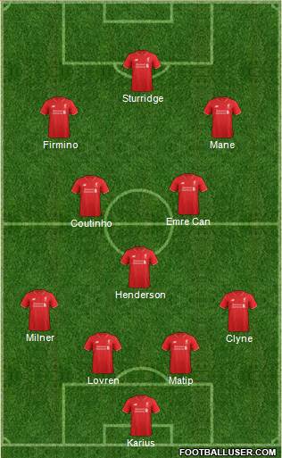 Liverpool Formation 2016